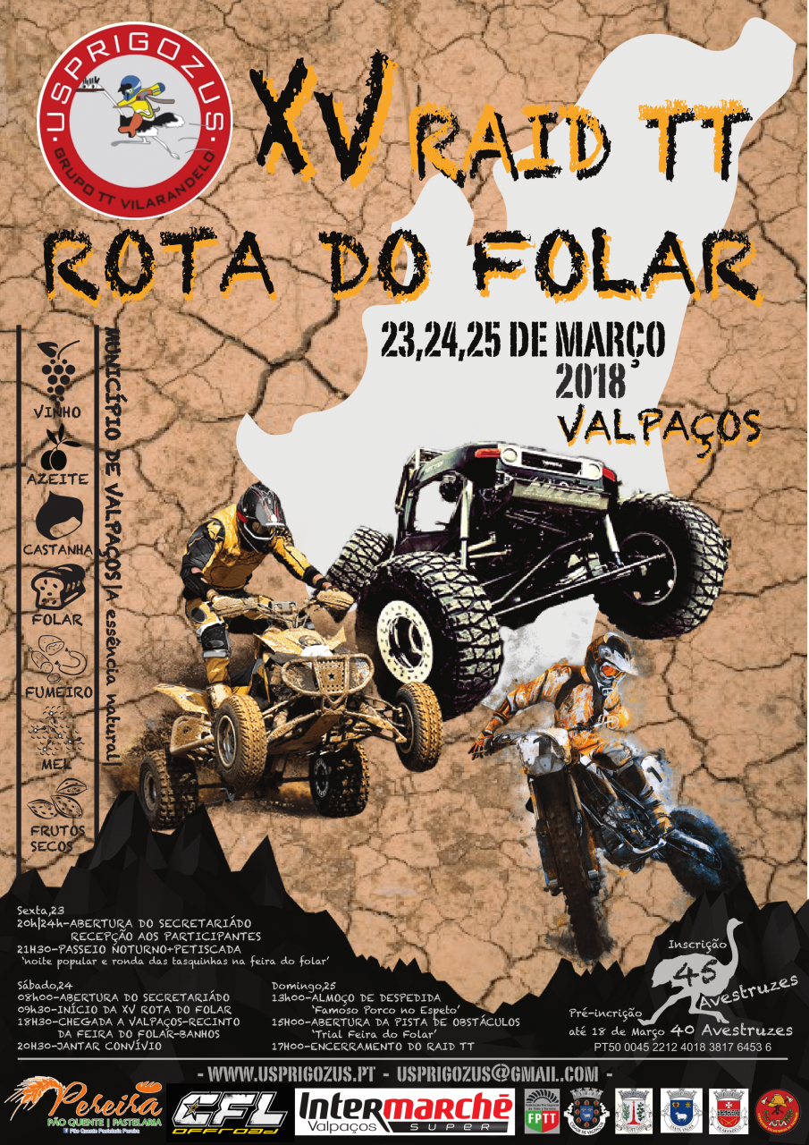 XV RAID TT ROTA DO FOLAR - USPRIGOZUS GRUPO TT DE VILARANDELO